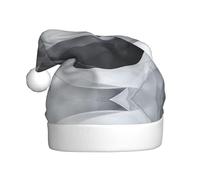 WBQLSL Cappello di Babbo Natale stampato con vortice da sogno, decorazione per atmosfera per feste di Natale, festa di Capodanno, accessorio interattivo