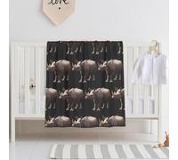 WBQLSL Cool Unicorn Pattern Coperta Del Bambino 76,2 x 101,6 cm Culla Pisolino Coperta Regalo Neonato