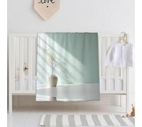 WBQLSL Coperta per neonati con motivo a tinta unita, 76,2 x 101,6 cm, idea regalo per neonati