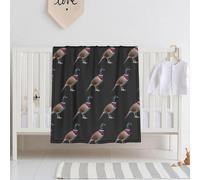 WBQLSL Coperta per neonati con motivo fagiano 76,2 x 101,6 cm, coperta per culla, regalo per neonati