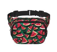 WBQLSL Dream Watermelon - Marsupio elegante, leggero, da viaggio, sportivo, impermeabile e resistente all'usura