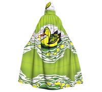 WBQLSL Duck Flock Game - Mantello con cappuccio stampato, per feste e carnevale, adatto per adulti e bambini
