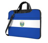 WBQLSL El Salvador Printing borsa a tracolla per laptop e valigetta, facile da trasportare per viaggi di lavoro e lavoro, Nero , 14 inch