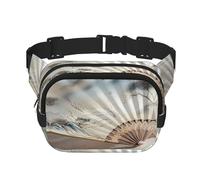 WBQLSL Fan ha stampato il sacchetto della vita, borsa a tracolla elegante, borsa leggera del petto di sport di viaggio