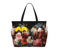 WBQLSL Graziosa borsa da viaggio per palestra, piscina, supermercato, shopping, brevi viaggi