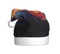 WBQLSL I cappelli stampati Quantum Energy Flow Festive e i cappelli natalizi per adulti sono perfetti per feste di Natale invernali e da indossare tutti i giorni