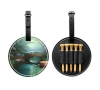 WBQLSL Little Bridge in The East - Borsa per tee da golf, con stampa, design leggero per riporre rapidamente il tee