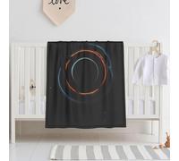 WBQLSL Misterioso cosmico buchi neri modello coperta per bambini 76,2 x 101,6 cm coperta per pisolino culla regalo neonato