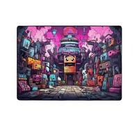 WBQLSL Morbido e soffice tappeto con stampa di sentieri di colore scuro 203,2 x 147,3 cm, adatto per soggiorno, ufficio, balcone, comodino, tappetino per tavolino da caffè