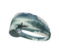 WBQLSL Mt Guilin in Guangxi Sports fascia tergisudore, traspirante, corsa, ciclismo, yoga, fitness, sport