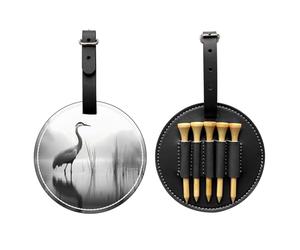 WBQLSL North American Crane - Borsa da golf stampata alla moda, design leggero per riporre rapidamente il tee