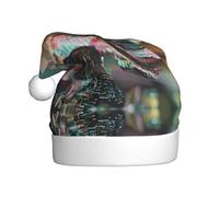 WBQLSL Pbosuysk Cappelli stampati festivi e cappelli di Natale per adulti sono perfetti per feste invernali di Natale e da indossare tutti i giorni