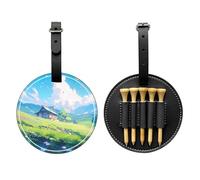 WBQLSL Peak Building - Borsa portaoggetti per tee da golf, design leggero per riporre rapidamente il tee