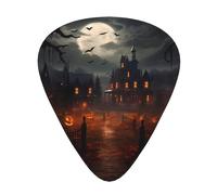 WBQLSL Plettri per chitarra All Hallows' Eve - (sottili/medio/spesso) adatti a tutti i tipi di strumenti a corda,