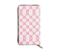WBQLSL Portafoglio in pelle con cerniera con motivo camelia, 19,1 x 10,4 cm, pochette lunga più scomparti e grande capacità, un buon regalo per gli amici