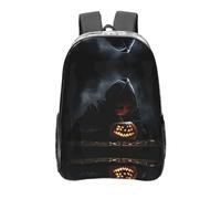 WBQLSL Pumpkin Lamp - Zaino trasparente con motivo segreto, leggero e resistente, elegante e alla moda