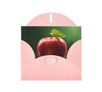 WBQLSL Red Fruits - Biglietti di auguri con primi piani di colore rosa, perfetti per compleanni, matrimoni e biglietti di Natale