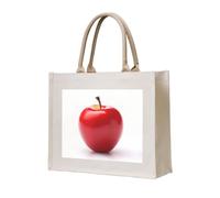 WBQLSL Red Fruits - Borsa da spiaggia con motivo close-up, perfetta per spiaggia, picnic, viaggi e tempo libero a bordo piscina