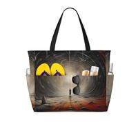 WBQLSL Sacchetto di viaggio della spiaggia del modello dell'arco dinamico per la palestra/piscina/supermercato shopping/breve viaggio