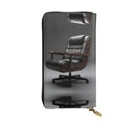 WBQLSL Sedia elegante portafoglio in pelle, 19 x 10,5 cm lungo portamonete con cerniera, comodo portafoglio per contanti da viaggio