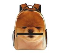 WBQLSL Simpatico zaino casual con cucciolo di cane, zaino per computer portatile, per viaggi, escursionismo, campeggio, palestra