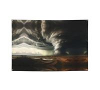 WBQLSL Un tornado sta arrivando Banner stampato, perfetto per compleanni, riunioni, lauree e celebrazioni di anniversario.