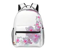 WBQLSL Zaino casual con fiori di ciliegio, zaino per computer portatile, per viaggi, escursionismo, campeggio, palestra