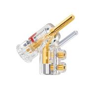 WBT - Cavo con spine Banana Plug in puro RAME NextGen™ - IEC - Ø10mm² - Placcatura in oro 24k - Connessione dispositivi audio - Indoor