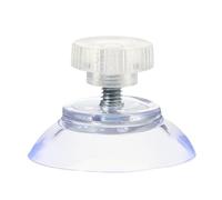WBTAJZHY Ganci a Ventosa 10 Pezzi M8 Vite Ventosa in Gomma Ventose Trasparenti Dado Girevole Piani di Tavolo in Vetro Ganci for Utensili di stoccaggio for finestre Vetro Parete(M8 x 37mm)