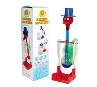 WBTY Bere Uccello Bicchiere Liquido Creativo Non Stop Uccello Fortunato Anatra Bobbing Scherzo Magico Giocattolo per Bambini Ragazzi Ragazze (Blu)