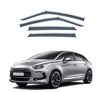 WBWBB 1 Set Auto Deflettori d'Aria per Citroen DS5 Hatchback MK1 2011-2018, Visiera per Finestrino Aria Parapioggia Integrati Antivento Antipioggia Accessori
