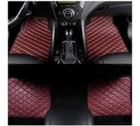 WBWBB 4 Pezzi Set Tappetini Auto per Acura TLX-L 2018-2022, Impermeabile Antiscivolo Auto Tappetino Set Anteriore E Posteriore Accessori Interni,Red