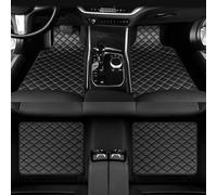 WBWBB 4 Pezzi Set Tappetini Auto per BMW X1 E84 2009-2015, Impermeabile Antiscivolo Auto Tappetino Set Anteriore E Posteriore Accessori Interni,Black