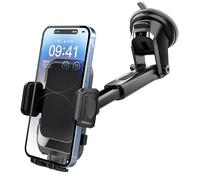 WBWBB Porta Cellulare Auto per Fiat Panda 2000-2018 2019 2020 2021 2022 2023 2024, Supporto Telefono Auto 360 Ruotabile su Cruscotto e Parabrezza Gradi di Universale,A