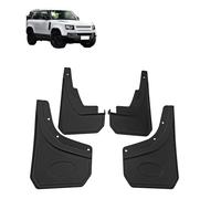 WBWBB Set Paraspruzzi Auto per Land Rover Defender 90/110 2020-2025, Kit Paraspruzzi Auto Anteriore + Posteriore da Acqua Paraschizzi per Pneumatici