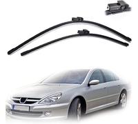 WBWBB Spazzole Tergicristallo Anteriore Auto 2 Pezzi per Peugeot 607 2002-2011 26" 22", Ricambio Parabrezza Adattamento Automatico Parabrezza Accessori