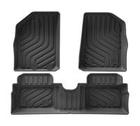 WBWBB Tappetini Auto in TPE per Dacia SPRING/EX1PRO 2021-2023 (LHD), Set Completo Anteriore e Posteriore Antiscivolo Impermeabile Tappeto Protezione Accessori