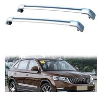 WBWJYAI 2 Pezzi Barre Portatutto Portapacchi per KAMIQ 2018-2023 SUV Portapacchi Barre Tetto-Barre Portatutto da Tetto Alluminio per Bagagli da Carico Kayak Biciclette Canoa,A