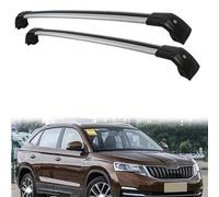 WBWJYAI 2 Pezzi Barre Portatutto Portapacchi per KAMIQ 2018-2023 SUV Portapacchi Barre Tetto-Barre Portatutto da Tetto Alluminio per Bagagli da Carico Kayak Biciclette Canoa,C