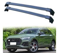 WBWJYAI 2 Pezzi Barre Portatutto Portapacchi per Q5/SQ5 8R SUV 2008-2023 Portapacchi Barre Tetto-Barre Portatutto da Tetto Alluminio per Bagagli da Carico Kayak Biciclette Canoa,B