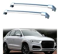 WBWJYAI Barre portatutto in Alluminio per Audi Q3 5 Door SUV 2011 2012 2013 2014 2015 2016 2017 2018 Barre Portapacchi Barre portatutto da Tetto 2 Pezzi,A