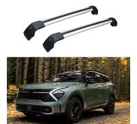 WBWJYAI Barre trasversali Portapacchi Portapacchi in Alluminio Barre portatutto in Alluminio per KIA New Sportage 2023 2024 2 Pezzi Barre trasversali PRO,A