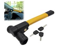 WBZHUSS Blocca Sterzo Automobile, per Citroen C4 2004-2025 Doppio Dispositivo Antifurto per Auto Bloccasterzo Volante Cintura Sedile