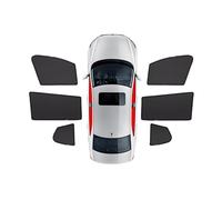 WBZHUSS Kit Parasole per Auto, per Jeep Wrangler Robin Hood 4-Door 2014-2018 Contro Raggi UV Pieghevole Portabile Windshield Parasole Cover Contro,B