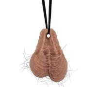 WBZOWRB 1 x Ciondolo testicolo maschile Portachiavi pene in silicone, accessori divertenti e giocosi per decorare le chiavi dell'auto (D)