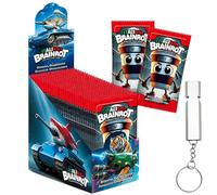 WBZOWRB Scatola Box 30 bustine Skifidol Italian Brainrot mix Psichedelico - Trading Card Game - Gioco di carte collezionabile + portachiave fischietto,Modello C