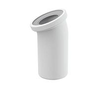 WC a gomito 22 gradi Scarico Bianco bianco di collegamento per tubo di scarico scarico WC WC per toilette