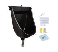 WC a parete - Design con separatore per urina, compatta per orinatoio da uomo, facile da pulire, rubinetto per bagno, per casa, dormitorio, soggiorno