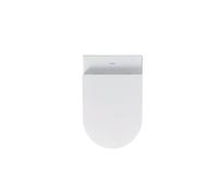 WC a parete Duravit ME by Starck, 570 x 370 x 360 mm, lavabo profondo, bordo ...