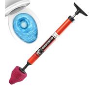 WC ad alta pressione Sblocca un colpo - Potente strumento stantuffo per sbloccare la toilette con impugnatura ergonomica, design idraulico a pressione durevole, rimozione degli intasamenti |